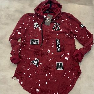 😎 Long Line shirt hoodie from Europe